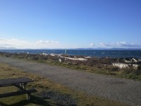 Point Roberts clear sky